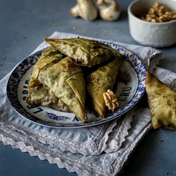 SPANAKOPITAS masa filo espinaca