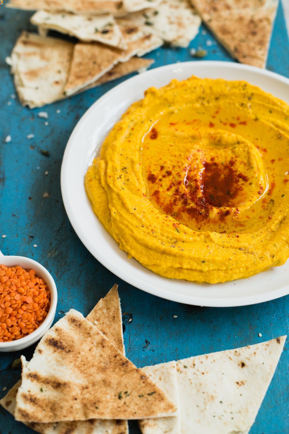 Hummus lentejas rojas y zapallo camote – Receta - Suk.cl