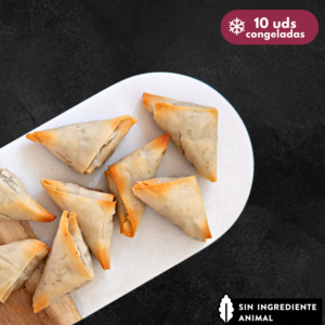 Empanadas cocktail berenjenas asadas